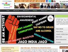 Tablet Screenshot of jagoindiajago.org